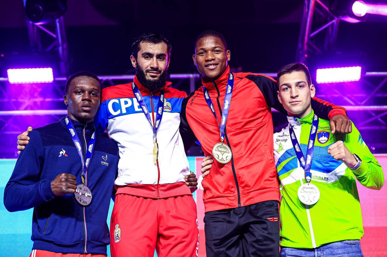 Пьедестал Чемпионата Европы